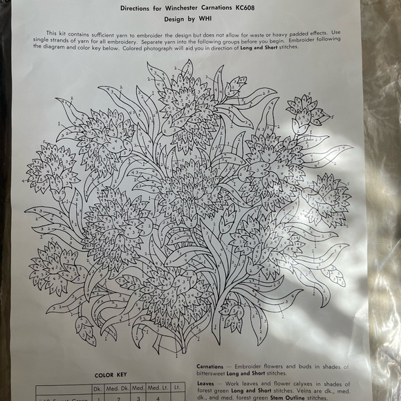 Embroidery pillow kit - Picture 8 of 15